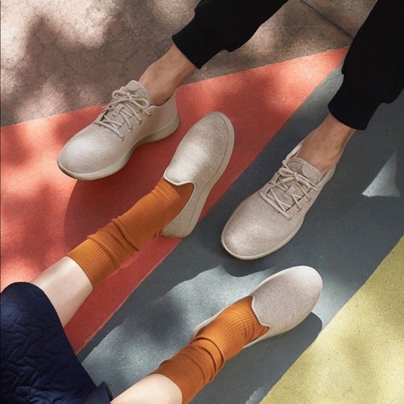 ALLBIRDS men’s tan wool loungers - Picture 2 of 12